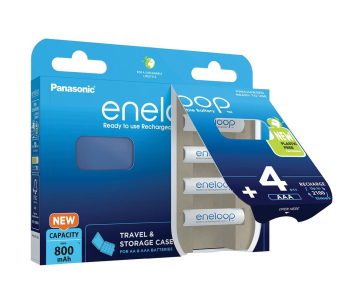 PANASONIC HR03 AAA 4MCCE/4BE ENELOOP CASE N, 800 mAh (Blistr 4ks)