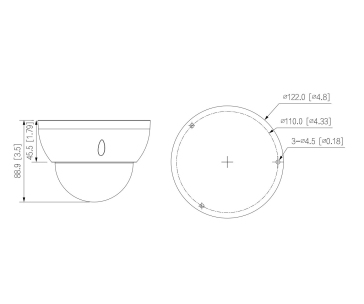 Dahua IPC-HDBW2541R-ZAS-27135, IP kamera, 5Mpx, 1/2.7" CMOS, objektiv 2,7-13,5 mm, IR<40, IP67, IK10