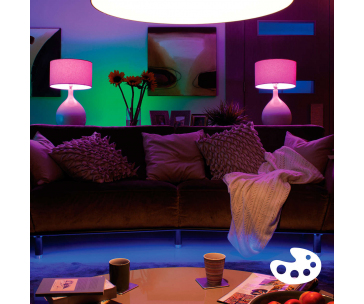 PHILIPS Hue White and Color Ambience, žárovka svíčková 6W E14 B39 DIM ZB+BT