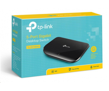 TP-Link switch TL-SG1005D (5xGbE, fanless)