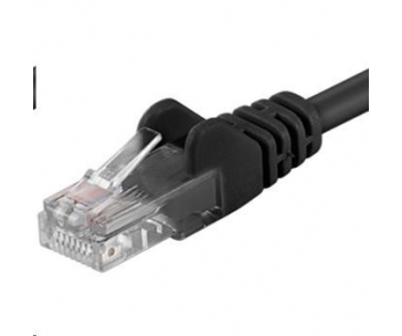 PREMIUMCORD Patch kabel UTP RJ45-RJ45 CAT5e 5m černá