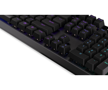 Endorfy herní klávesnice Thock Brown / drátová / brown switch / mechanická / US layout / černá RGB