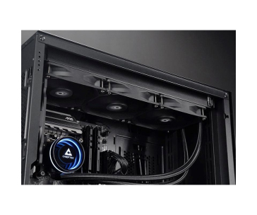 CHIEFTEC vodní chlazení CPU Iceberg 360 Dark, 3x120mm, ARGB vodní blok, LGA1851, AM5, černá