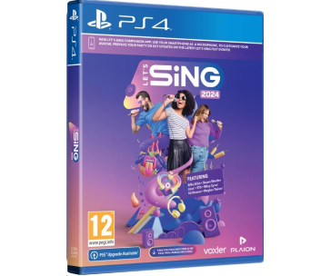 PS4 hra Let’s Sing 2024 (bez mikrofonů)