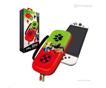 Hyperkin Miraculous EVA Hard Shell Carrying Case for Nintendo Switch/OLED/Lite (Bug & Cat)