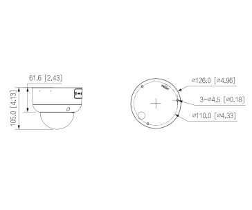 Dahua IPC-HDBW3449R1-ZAS-PV-27135, IP kamera s dvojitým přísvitem, 4Mpx, 1/2.7" CMOS, obj 2,7-13,5 mm, IR<50, IP67, IK10