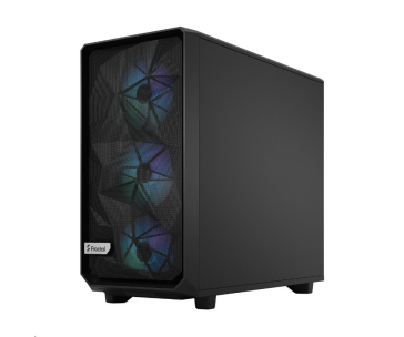 FRACTAL DESIGN skříň Meshify 2 RGB Black TG Light Tint, USB 3.1 Type-C, 2x USB 3.0, bez zdroje, E-ATX