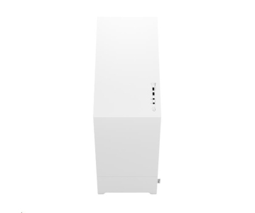 FRACTAL DESIGN skříň Pop Silent White TG Clear Tint, 2x USB 3.0, bez zdroje, ATX