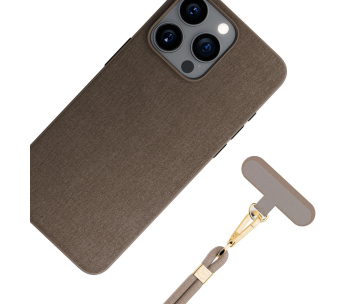 3mk EasyClip Elite Taupe (gold)