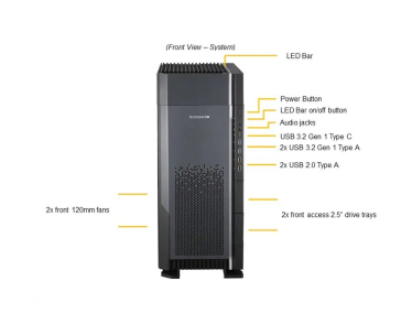 BUNDLE SUPERMICRO A+ Workstation AS -5014A-TT