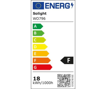 Solight LED osvětlení s ochranou proti vlhkosti, IP54, 18W, 1530lm, 3CCT, 33cm