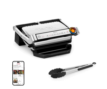 Tefal OptiGrill+ GC718D10 inteligentní gril, 6 programů, ukazatel propečení, měření tloušťky, odkapávací nádoba