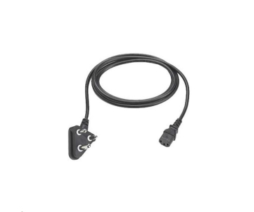 Zebra power cord, C13, IN