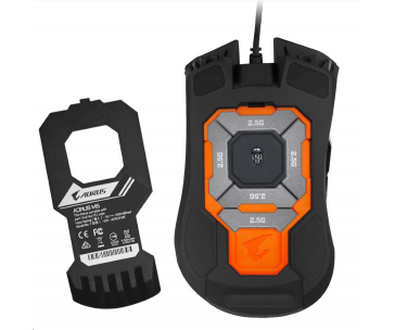 GIGABYTE myš Gaming Mouse AORUS M5, USB, Optical, up to 16000 DPI