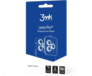 3mk Lens Protection Pro pro Apple iPhone 15 Pro Max, Silver