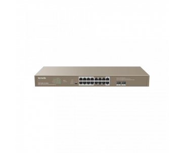 Tenda TEG1118P-16-250W PoE AT Gigabit Switch 230W