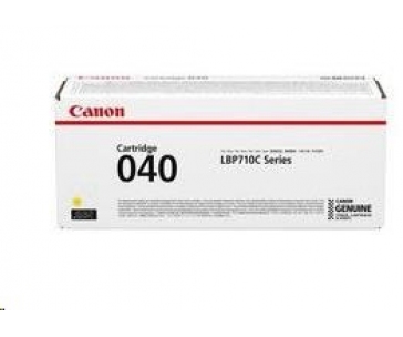 Canon TONER  CRG-040Y žlutá pro i-SENSYS LBP710Cx, LBP712Cx, LBP7780Cx (5400 str.)