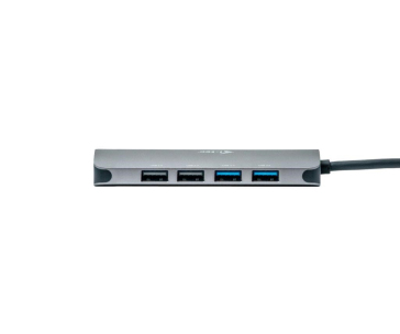 BAZAR - i-tec USB-C Metal Nano 2x HDMI Docking Station, PD 100W - Poškozený obal (Komplet)