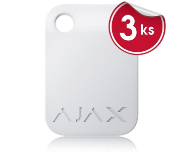 Ajax Tag white 3 ks