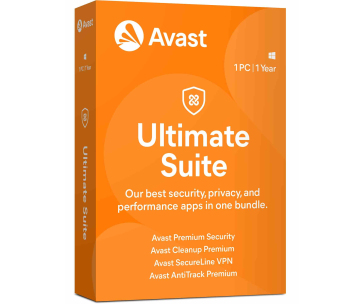 _Prodloužení Avast Ultimate for Windows 1 licence na 12 měsíců