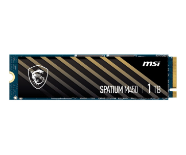 MSI SSD SPATIUM M450, 1TB, PCIe Gen4 NVMe, M.2 2280