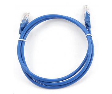 GEMBIRD kabel patchcord Cat5e UTP 1m, modrý