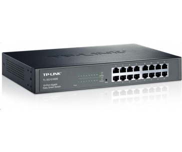 TP-Link Easy Smart switch TL-SG1016DE (16xGbE, fanless)