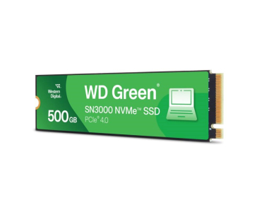 WD GREEN SSD 500GB SN3000, PCIe Gen4x4, M.2 2280, (R:5000/W:4100 MB/s)