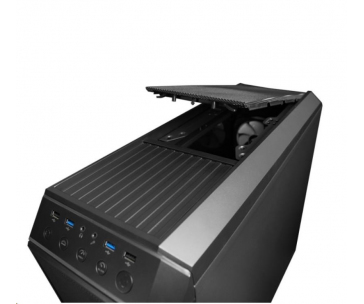 CHIEFTEC skříň STALLION 3/ E-ATX, USB 3.2, GP-03B-OP, Black