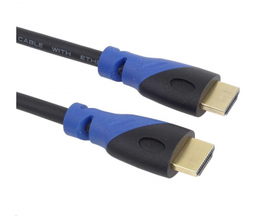 PREMIUMCORD Kabel HDMI - Ultra HDTV, 2m (Color, zlacené konektory)