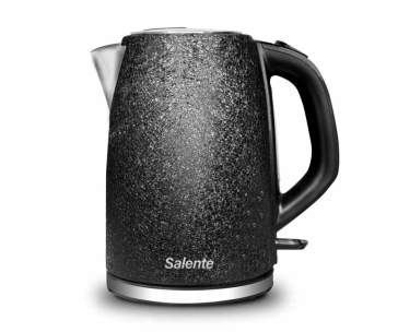 EVOLVEO Salente IceQueen, rychlovarná konvice 1,7 l, nerez, černá