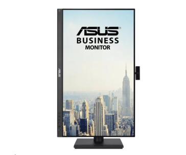 ASUS LCD 23.8" BE249QFK Video Conferencing Monitor, FHD, IPS, 100Hz, Frameless, FHD Webcam, Mic Array, Stereo Speakers