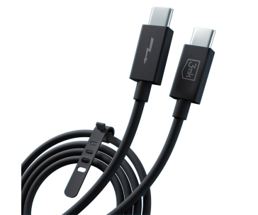 3mk datový kabel - Hyper ThunderBolt Cable 240W, černá