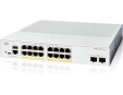 Cisco Catalyst switch C1300-16P-2G (16xGbE,2xSFP,16xPoE+,120W,fanless) - REFRESH