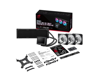 ASUS vodní chladič CPU AIO ROG RYUJIN III 360 ARGB EXTREME, 3x120mm, AM5, LGA1851