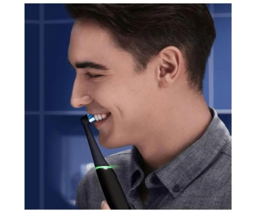 Oral-B iO Series 6s elektrický zubní kartáček, časovač, tlakový senzor, 5 programů, aplikace Oral-B, černá