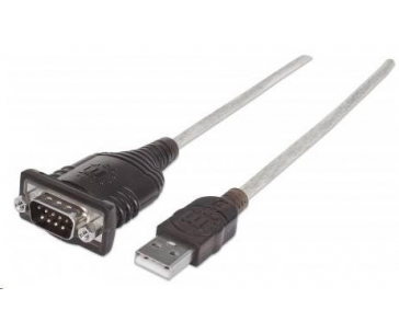 MANHATTAN Převodník z USB na sériový port (Prolific PL-2303HXD Chip, 45cm)