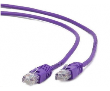 GEMBIRD kabel patchcord CAT6 stíněný FTP 2m, fialový