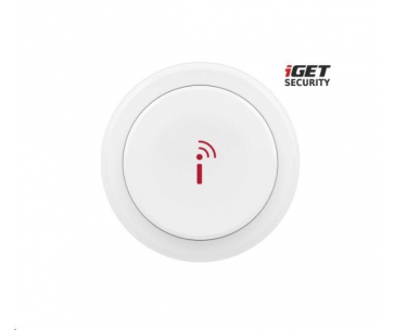 iGET SECURITY EP7 - Bezdrátové nastavitelné Smart tlačítko a zvonek pro alarm iGET SECURITY M5