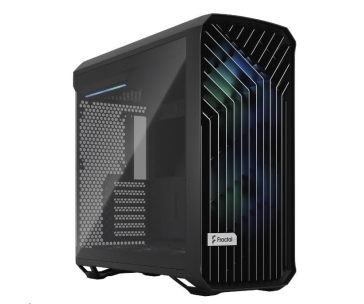 FRACTAL DESIGN skříň Torrent Black RGB TG Light Tint, 2x USB 3.0, bez zdroje, E-ATX