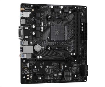 BAZAR - ASRock MB Sc AM4 B550M-HDV, AMD B550, 2xDDR4, HDMI, DVI - Po opravě (Bez příšlušenství)