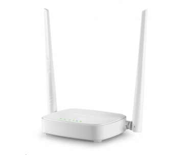 Tenda N301 Wireless-N Router, 802.11b/g/n, 300Mbps, 1x WAN, 3x LAN, 2x Fix. Ant. 5 dBi