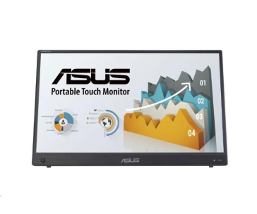 ASUS LCD 15.6" MB16AMTR ZenScreen Touch 1920x1080 IPS Built-in Battery Mini-HDMI Compatible with Laptops, Smartphones