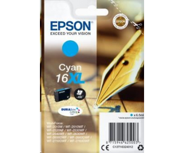 EPSON ink bar Singlepack "Pero" Cyan 16XL DURABrite Ultra Ink