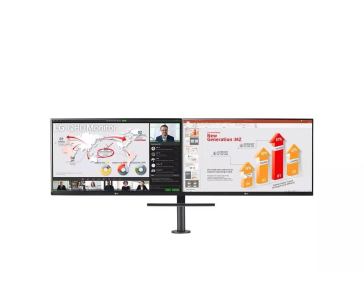 LG MT IPS LCD LED 27" 27QP88DP - IPS panel, dual monitor, 2560x1440, HDMI, DP, USB-C, daisy chain, ergonomicky stojan