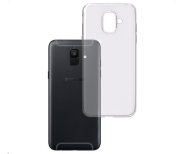 3mk Clear Case pro Samsung Galaxy A6 2018 (SM-A600), čirá