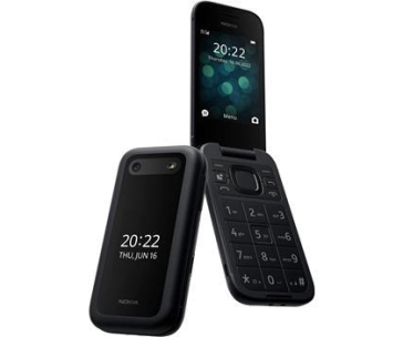 BAZAR - Nokia 2660 Flip, Dual SIM, černá, (CZ, SK, HU) - Poškozený obal (Komplet)