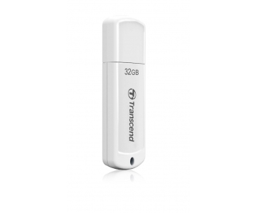 TRANSCEND Flash Disk 32GB JetFlash®370, USB 2.0 (R:16/W:6 MB/s) bílá