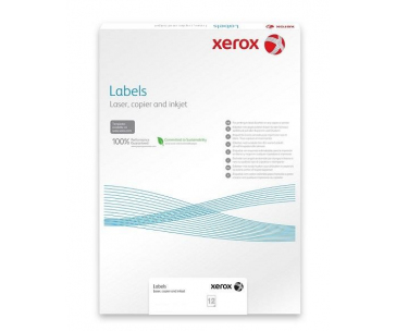 Xerox PNT Label - Clear PaperBack A4 (229g/50 listů, A4) - odolná plastová samolepka