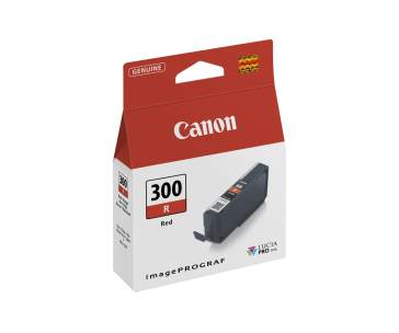 Canon CARTRIDGE PFI-300 R červená pro imagePROGRAF PRO-300